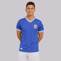 Camisa Argentina Retrô 1990 II Masculina AZUL