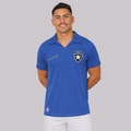 Camisa do Botafogo Retrô Garrincha Masculina AZUL
