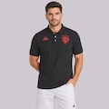 Camisa Polo Kappa Piquet Sport Recife 2026 Masculina PRETO
