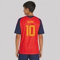 Camisa Espanha I 26/27 10 Olmo adidas Infantil VERMELHO