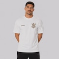 Camiseta Approve Centenário Core Corinthians Masculina BRANCO