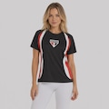 Camisa do São Paulo Esportiva Morumbis Feminina PRETO