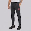 Calça do Flamengo Poliamida com Zíper Masculina PRETO