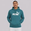 Blusão de Moletom Puma Ess No.1 Logo Hoodie Masculino VERDE
