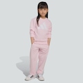 Agasalho adidas BIG Logo FT Infantil ROSA
