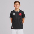 Camisa do Vasco Raiz Cruzmaltina Infantil PRETO
