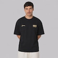 Camiseta Approve Huge São Januario Vasco III Masculina PRETO