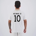 Camisa do Santos Manto 10 Neymar Jr. Masculina BRANCO
