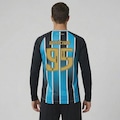 Camisa do Grêmio I 26/27 Manga Longa 95 Vinícius New Balance Masculina PRETO