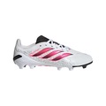 Chuteira de Campo Infantil adidas PREDATOR League BRANCO/ROSA