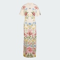 Vestido Premium adidas X FARM Rio Feminino MARROM CLA/MARRO ESC