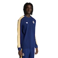 Camisa do Real Madrid adidas Originals Manga Longa Masculina AZUL ESCURO