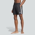 Short Adidas Natação 3 Listras Masculino PRETO