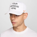 Boné Nike Rise Frame Start Unissex BRANCO/PRETO