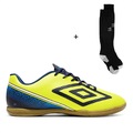 Chuteira de Futsal Umbro Force Masculina + Meião Team AMARELO