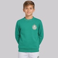 Blusão de Moletom Palmeiras Embossed Infantil VERDE