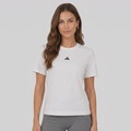 Camiseta adidas Small Logo Feminina BRANCO