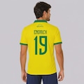 Camisa Brasil Seleça 19 Endrick Masculina AMARELO