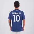 Camisa do Santos Fulgor 10 Neymar Jr. Masculina AZUL