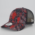 Boné New Era AC Milan Trucker 940 PRETO