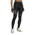 Calça Legging Under Armour HeatGear Rib Feminina PRETO