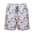 Bermuda Puma Board Estampado Masculino BRANCO