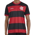 Camisa do Flamengo Emoção Braziline Masculina VERMELHO/PRETO