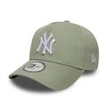 Boné Unissex New Era 9Forty A-Frame New York Yankees League - Aba Curva VERDE