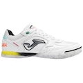 Chuteira de Futsal Adulto Joma Top Flex BRANCO/PRETO