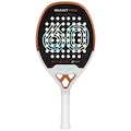 Raquete de Beach Tennis Giant Pro 60 Edition 2025 Shark - Adulto BRANCO/PRETO