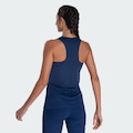 Camiseta Regata adidas Poli Feminina AZUL CLA/BRANCO