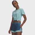 Camiseta de Treino Under Armour Tech Twist - Feminina AZUL