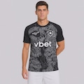 Camisa do Botafogo Aquecimento 26/27 Mizuno Masculina PRETO