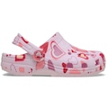 Sandália Crocs Classic Valentines Day Clog T Infantil ROSA