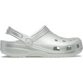 Sandália Crocs Classic Tinted Metallic Clog Moonlight - Unissex BEGE