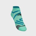 Meia New Balance Performace Invisivel 3 Calcanhar VERDE