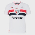 Camisa New Balance São Paulo F.C I 2026 Masculina – Jogador BRANCO