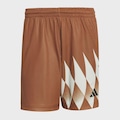 Bermuda adidas House Of X Common Goal Masculino MARROM