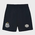 Calção De Treino Santos Umbro 2026 Atleta Masculino PRETO