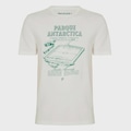 Camiseta Veste Palmeiras Parque Antarctica Masculina AMARELO
