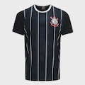 Camiseta Corinthians Braziline Corinto Masculina PRETO