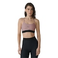 Top Fila Train Elastic VI Feminino ROXO/PRETO