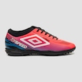 Chuteira Society Adulto Umbro Top Speed League ROSA