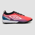 Chuteira Society Adulto Umbro Top Speed Club ROSA