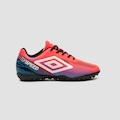 Chuteira Society Infantil Umbro Adamant Top Speed Jr ROSA