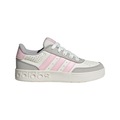 Tênis Infantil adidas Breakbase BRANCO/ROSA