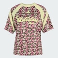 Camisa adidas x Farm Rio House of Tiro Feminina MARROM/AMARELO