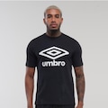 Camiseta Umbro Essential Logo - Masculina PRETO