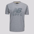 Camisa do São Paulo Concentração 25/26  New Balance Masculina CINZA