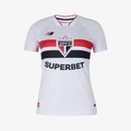 Camisa do São Paulo I 26/27 New Balance Feminina BRANCO